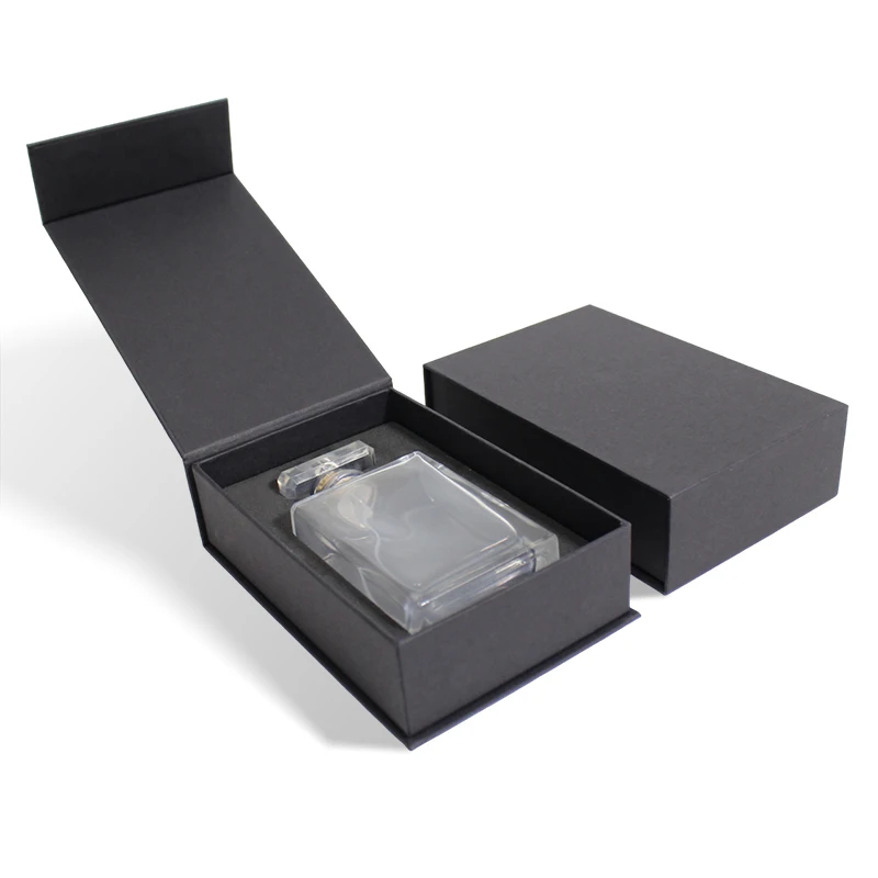 Wholesale Rigid Cardboard Box Display Box With Black Eva Foam Stand Up Style Magnetic Lid Box With Custom Logo Color