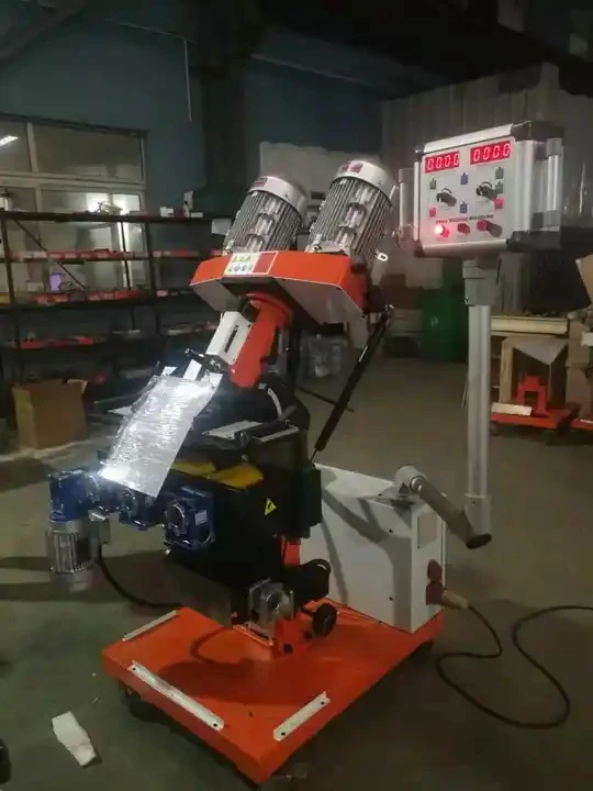 PB-100B High efficiency Portable Automatic feed Plate Metal Edge Milling beveling Machine for 0-90 angle