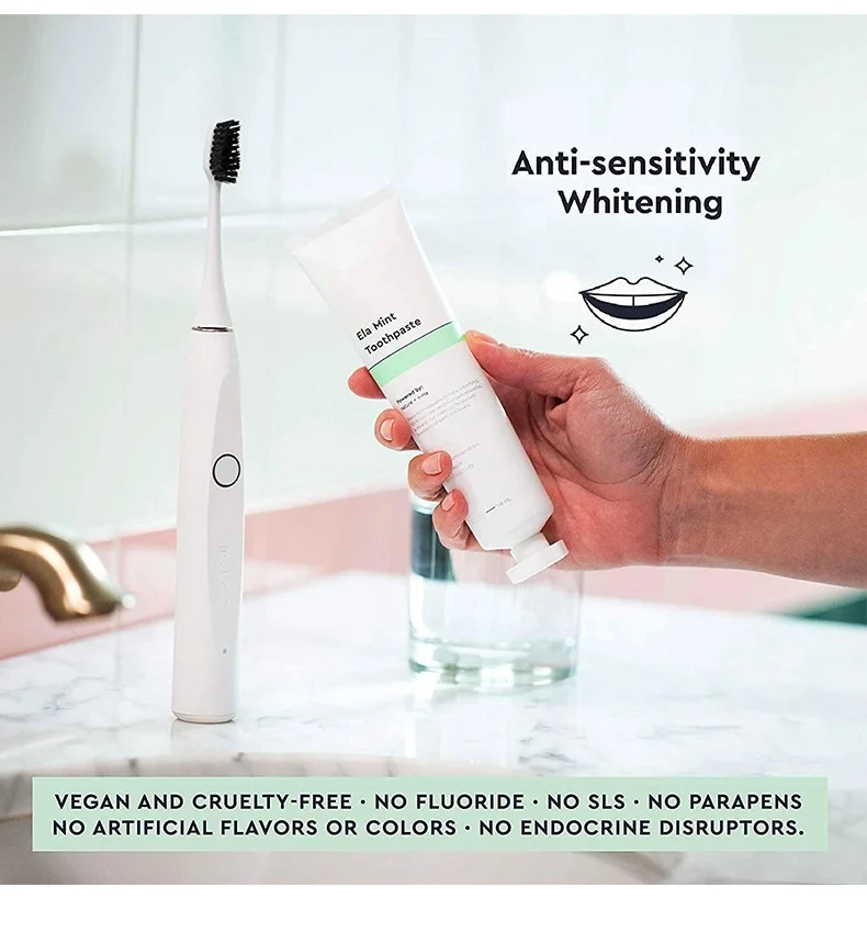 Nano hydroxyapatite whitening toothpaste