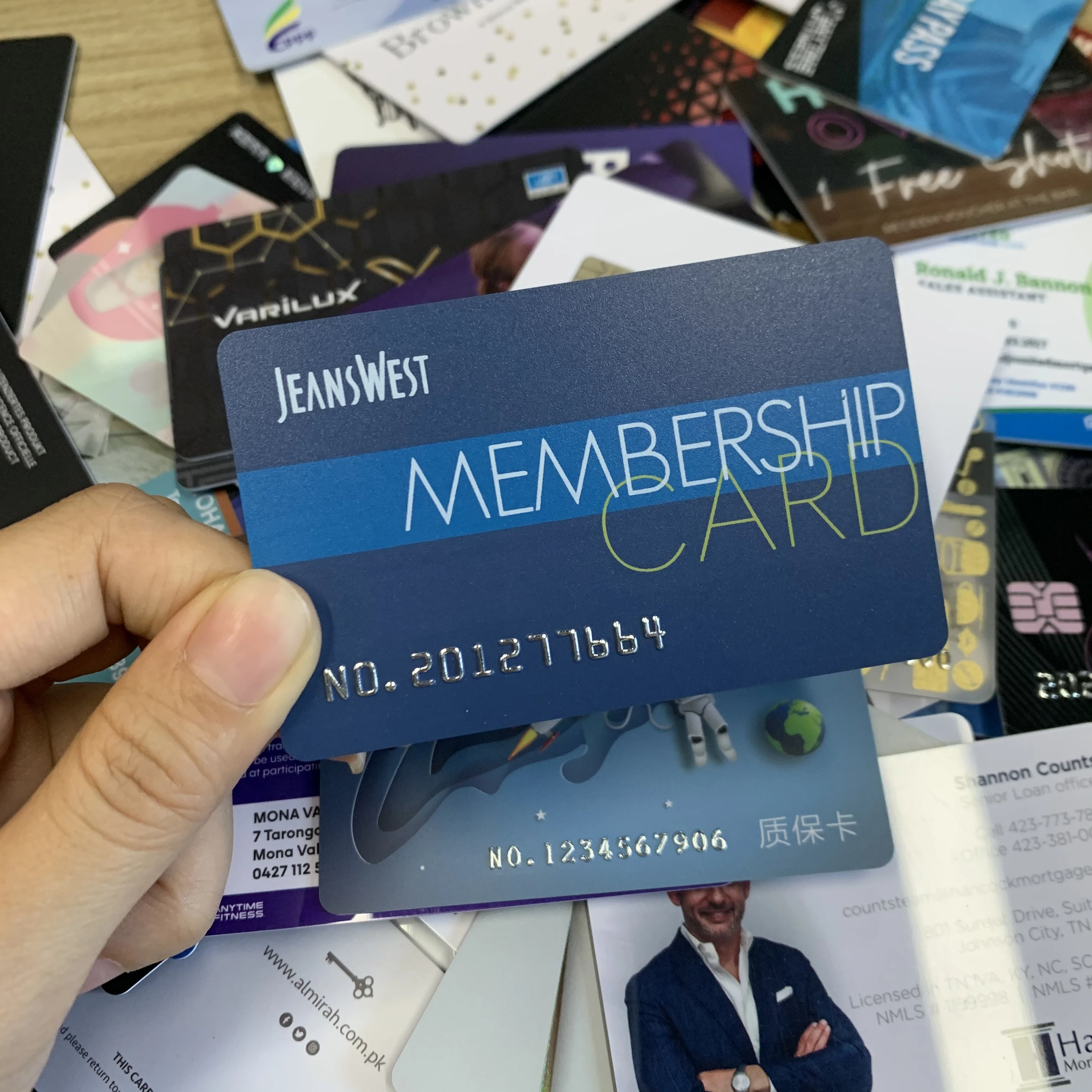 New Product  Gift Cards  PVC Business Card