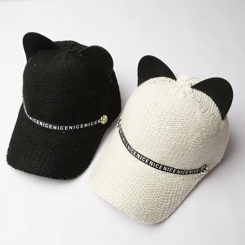 Rhinestone and crystal decoration luxury fleece baseball cap lovely lady hat
