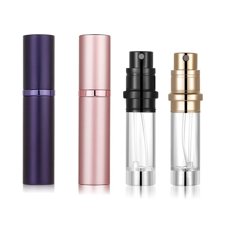 5ml mini perfume atomizer can fill perfume bottle travel size aluminum perfume atomizer cosmetic spray bottle