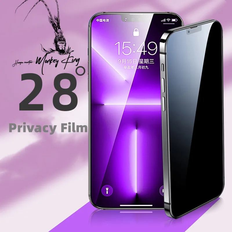 Tempered Glass For iPhone 14 13 Pro Max Protector For iPhone 12 Pro Max Glass Tempered Film Screen Protector Glass