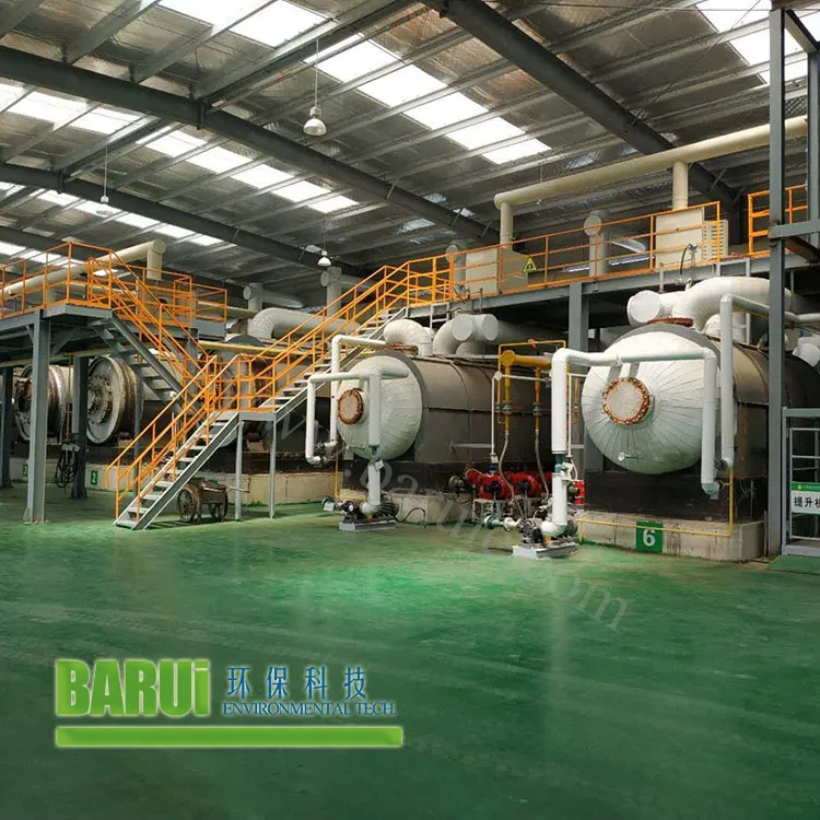 batch system municipal solid waste small scale pyrolysis to pyrolysis oil
