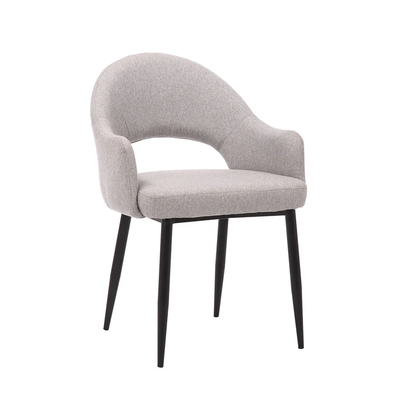 Hot sale  living room furniture luxury navy Nordic modern arm chair wooden legs pu leather sofa chairs for living room