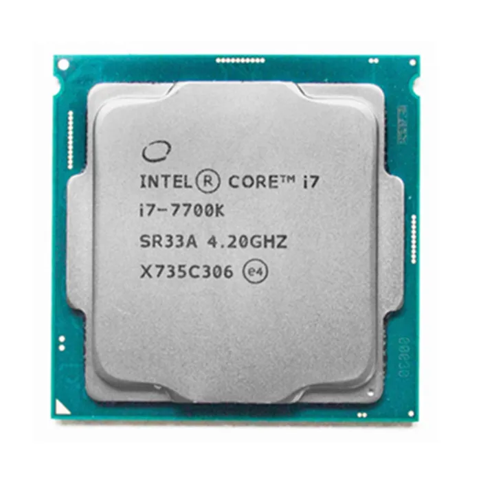 Ядро I7 процессор без повреждения кутикулы оптовая продажа I7-7700k с четырёхъядерным процессором восьми нитей 4 2 ГГц 8 Мб