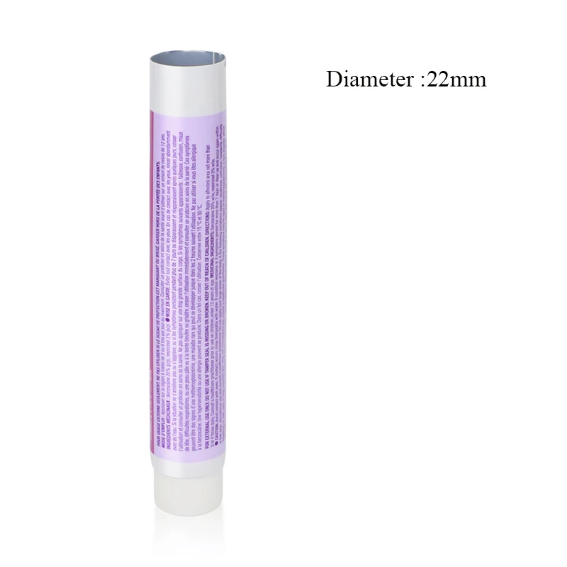 
Idealpak Aluminium Cosmetic Tube Packaging 15 ml Squeeze Tube with Screw Caps 