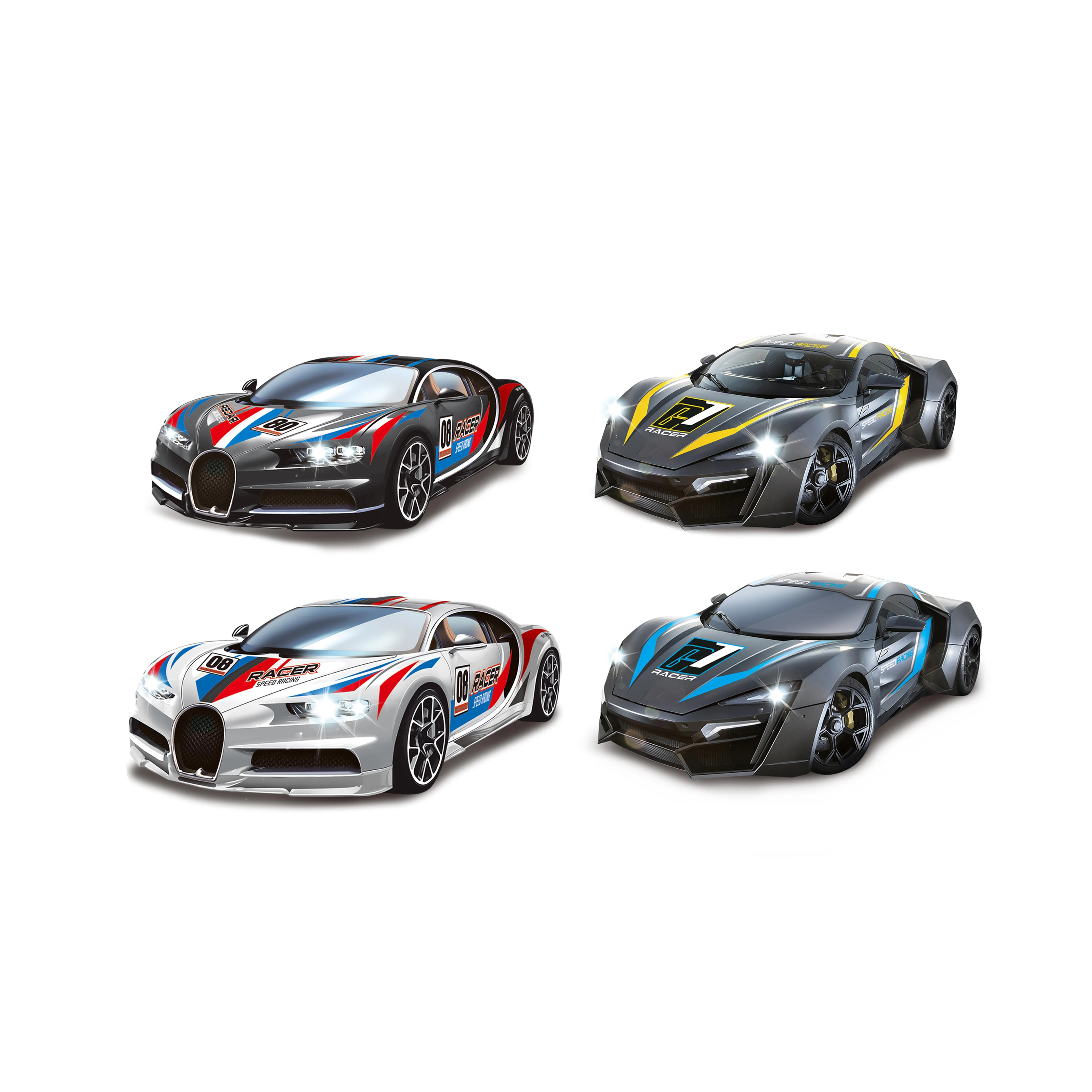 New Cool  27mhz Radio Control Car Racing Remote Control Racing Toys Cars For Kids Boys