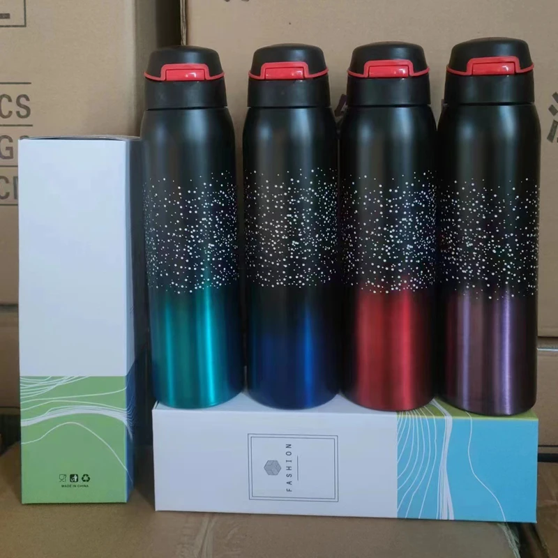 FACTORY OEM CUSTOM 500ml Stainless Steel Double Wall Vacuum Insulated Free Sip Water Bottle