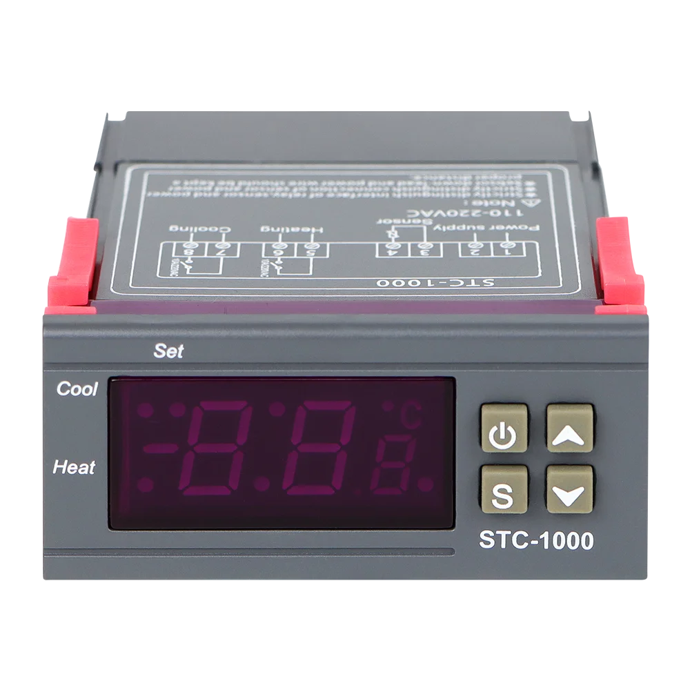 STC-1000 Temperature Controller Control Water Heater Thermostat Incubator Electronic Digital Display Temperature Sensor