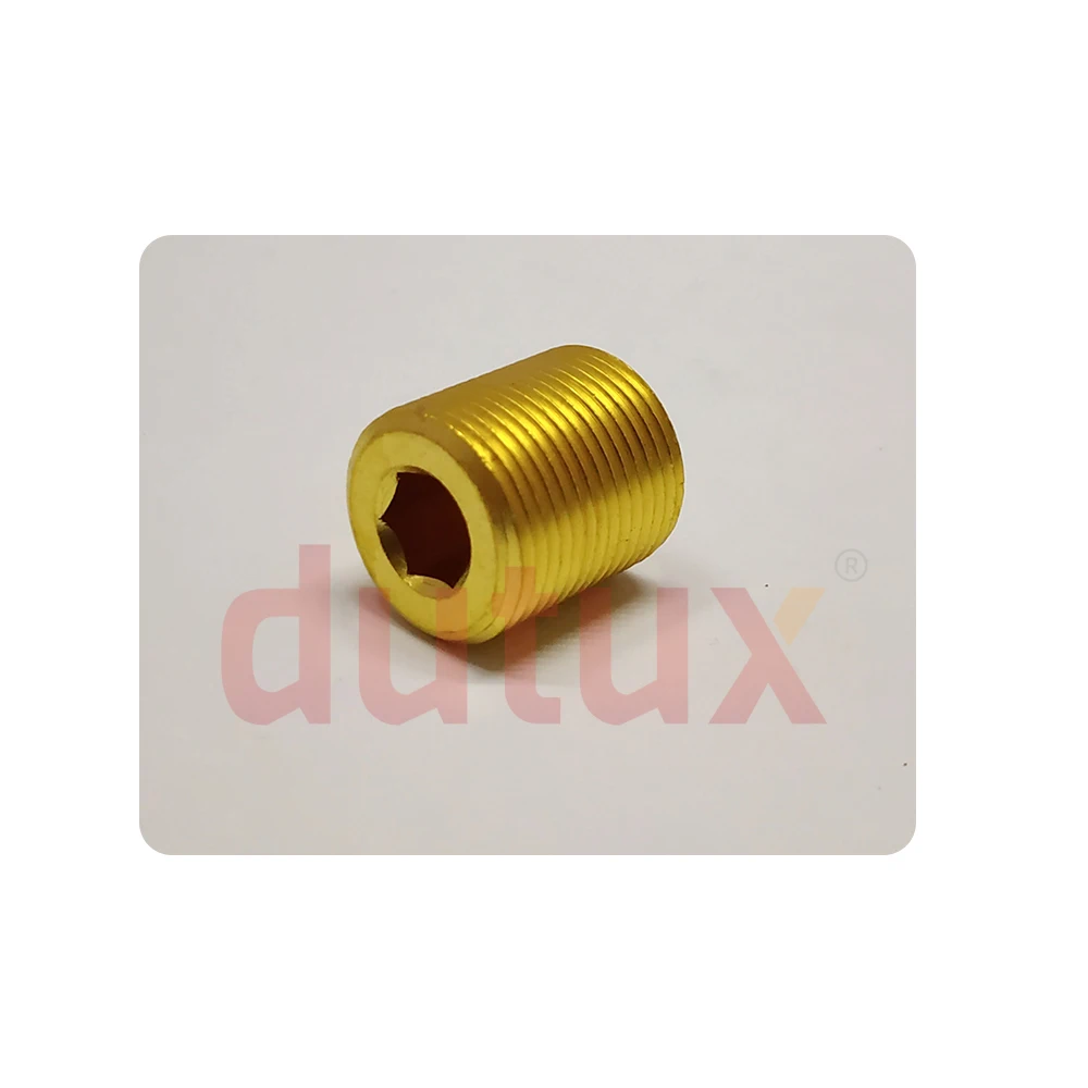 Dutux Best Brass Molding Reducing Cross Pipe Fitting 10mm OEM Customizable for PEX and PVC Compression Connections .