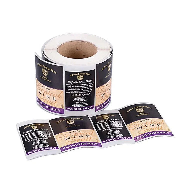 Printable Full Color Blank Waterproof Self Adhesive Glossy / Matte / Clear Film Sheet Vinyl Sticker Label Paper