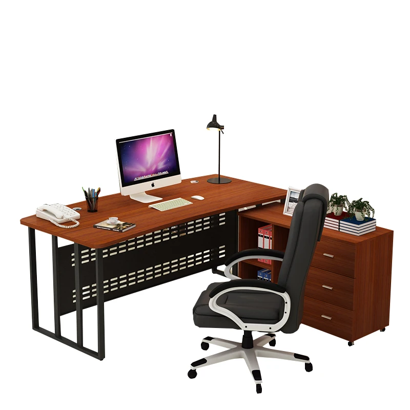 Custom director and general manager computer desk design, manager/director office furniture