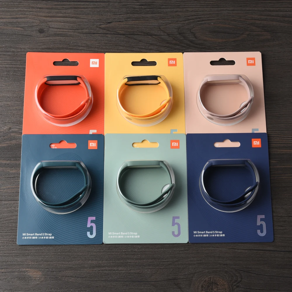Оригинальный сменный ремешок для Xiaomi Mi Band 5 из ТПУ Band5 miband5