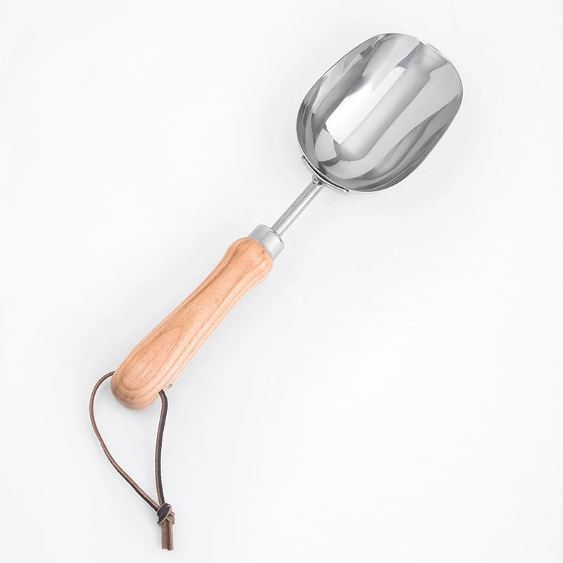 Morden Style Premium 430 Stainless Steel Garden Shovel Tool Kit Weeding Transplanting Flower Maintenance Garden Tools
