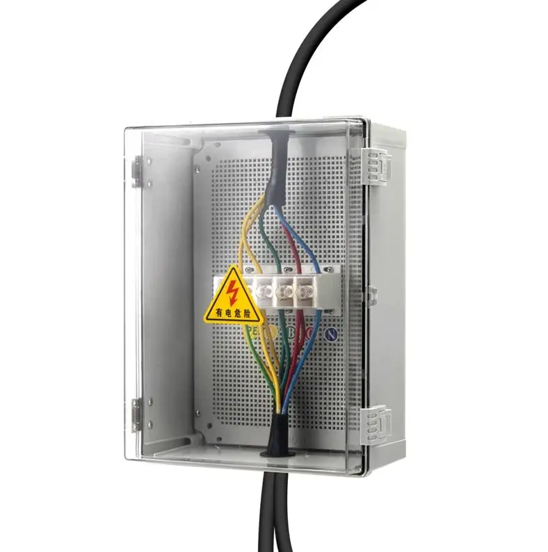 Cable T junction branch box 32a distribution box distribution box pvc 200 amp indoor plastic power