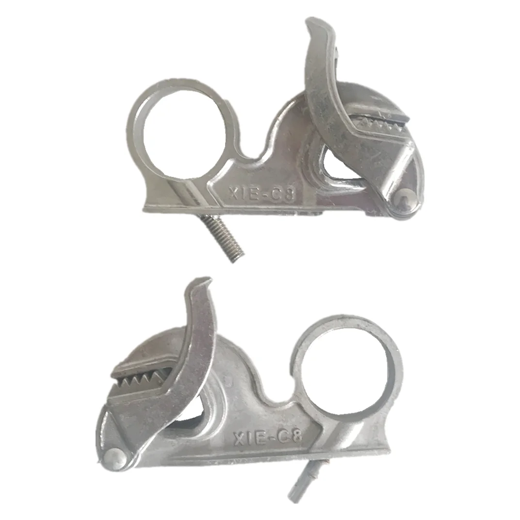 Metal aluminum toggling support clips XIE-C8 tannery clamp for toggle machine