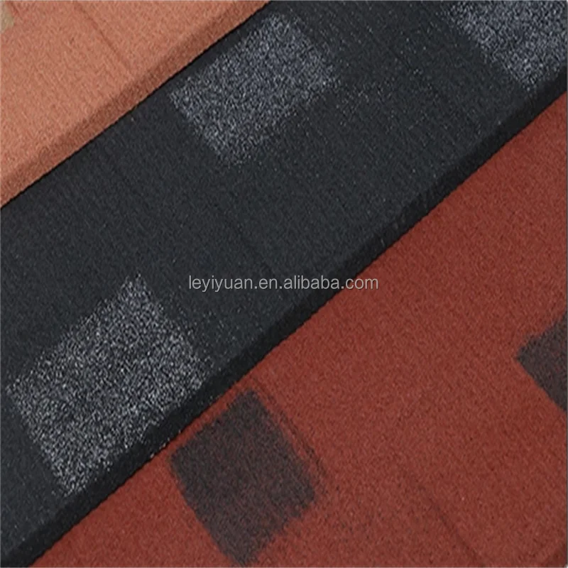 Stone Coated Metal Roof Tile Square White Bottom Square Shape Steel Aluminium Clay for House Building Concrete Roof Tiles