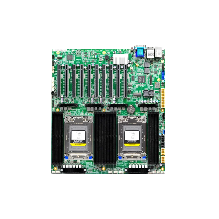 E-ATX standard motherboard / Supports 2* AMD EPYC 7001/7002/7003 series (Milan) processor / G2DERO-B PCIe4.0