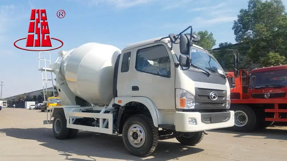 Professional manufacturer Diesel 4m3 weight Concrete Mixer Truck
