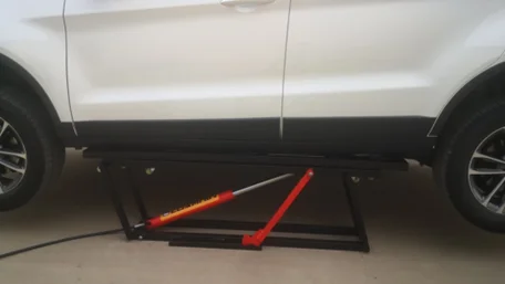 L750E 3500kg portable quick jack vehicle scissor car lift with height adaptor made in China oil cylinder CE ISO9001