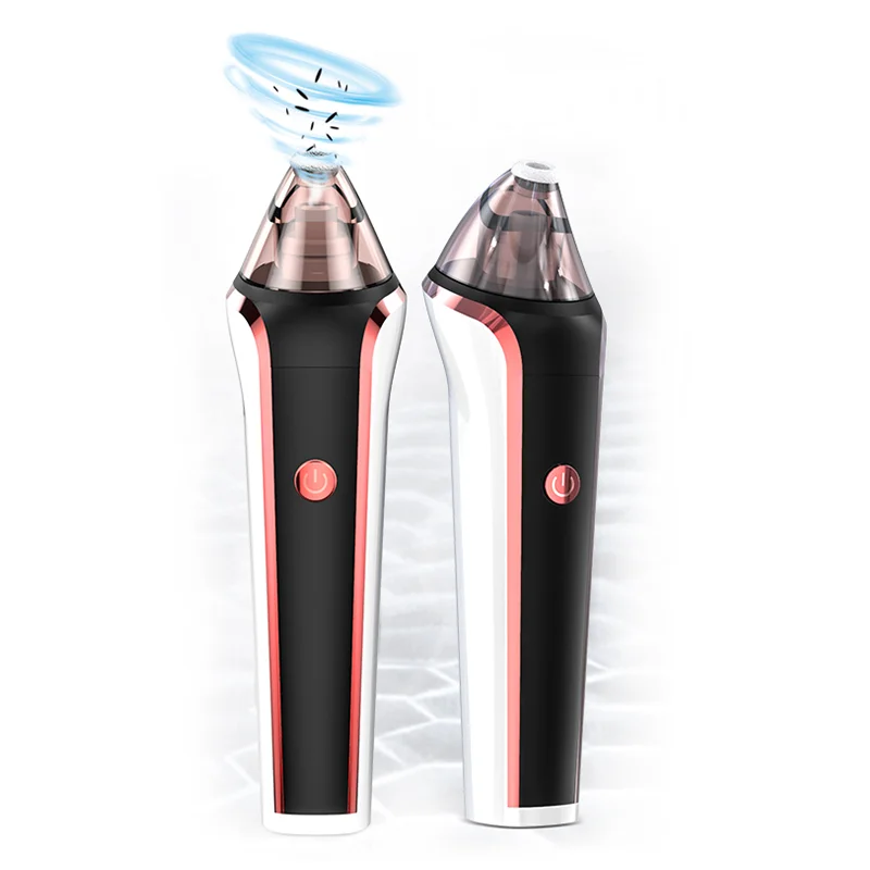 Custom wholesale electric pore nose cleaner  mobile phone visual portable mini facial whitehead vacuum blackhead remover