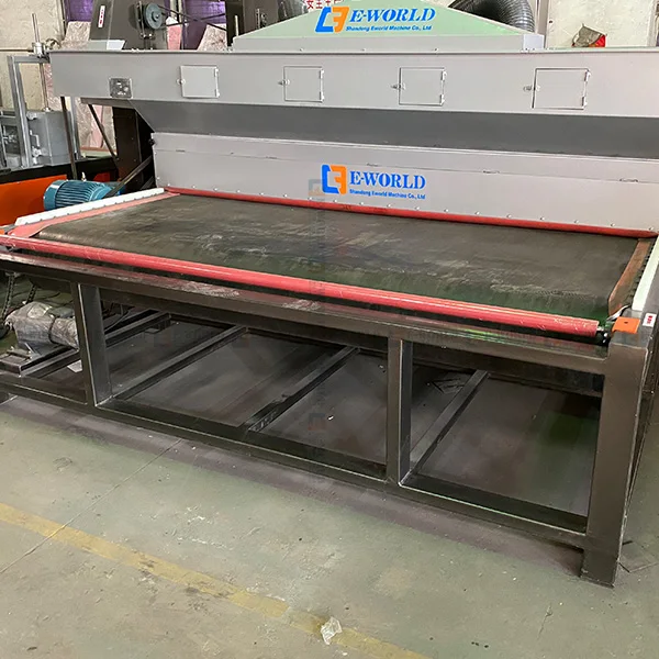 Top quality Good Lowest Price Continuous Dustless Glass Sanding Machine With Endless Speed Conveyor