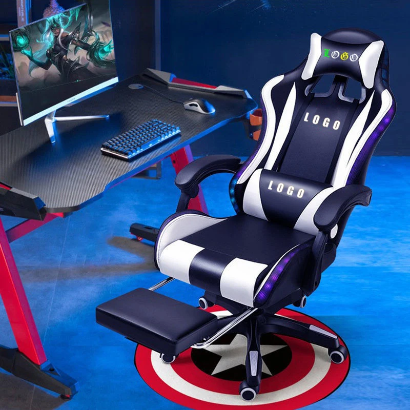 Wholesale RGB Gaming Chair High Quality Computer Home Office Chair Adjustable Reclining Chair Lift