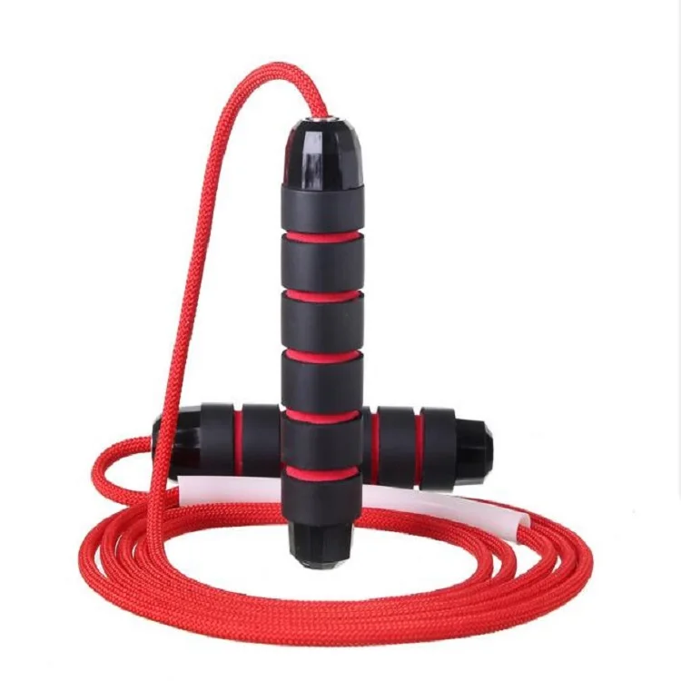 
Oem Red Exercise 3m Jump Rope, Chinese Indoor Cotton Skip Rope 