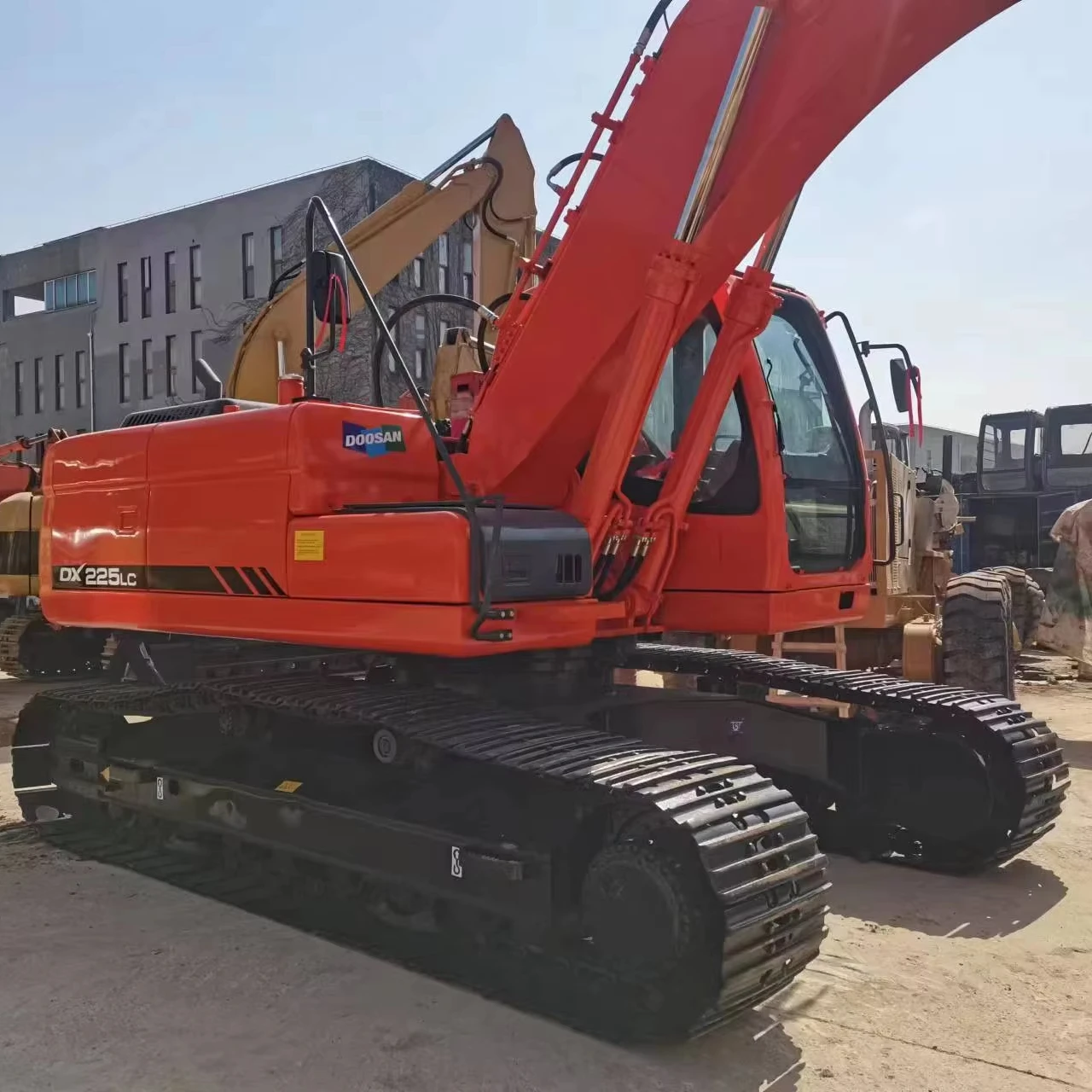 Дешевый подержанный экскаватор doosan DX 225 для продажи machinery Гидравлические экскаваторы dx Подержанные