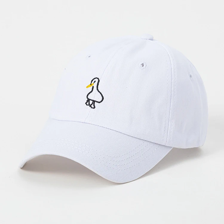 Unstructured 6 panels dad hats with cotton material custom embroidery logo caps