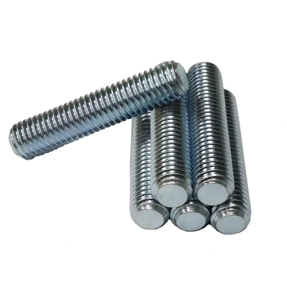 Zinc Plated Titanium Din 975 Ss 304 Custom M20 Metal Galvanized Full Stainless Steel All Threaded Bar Rods