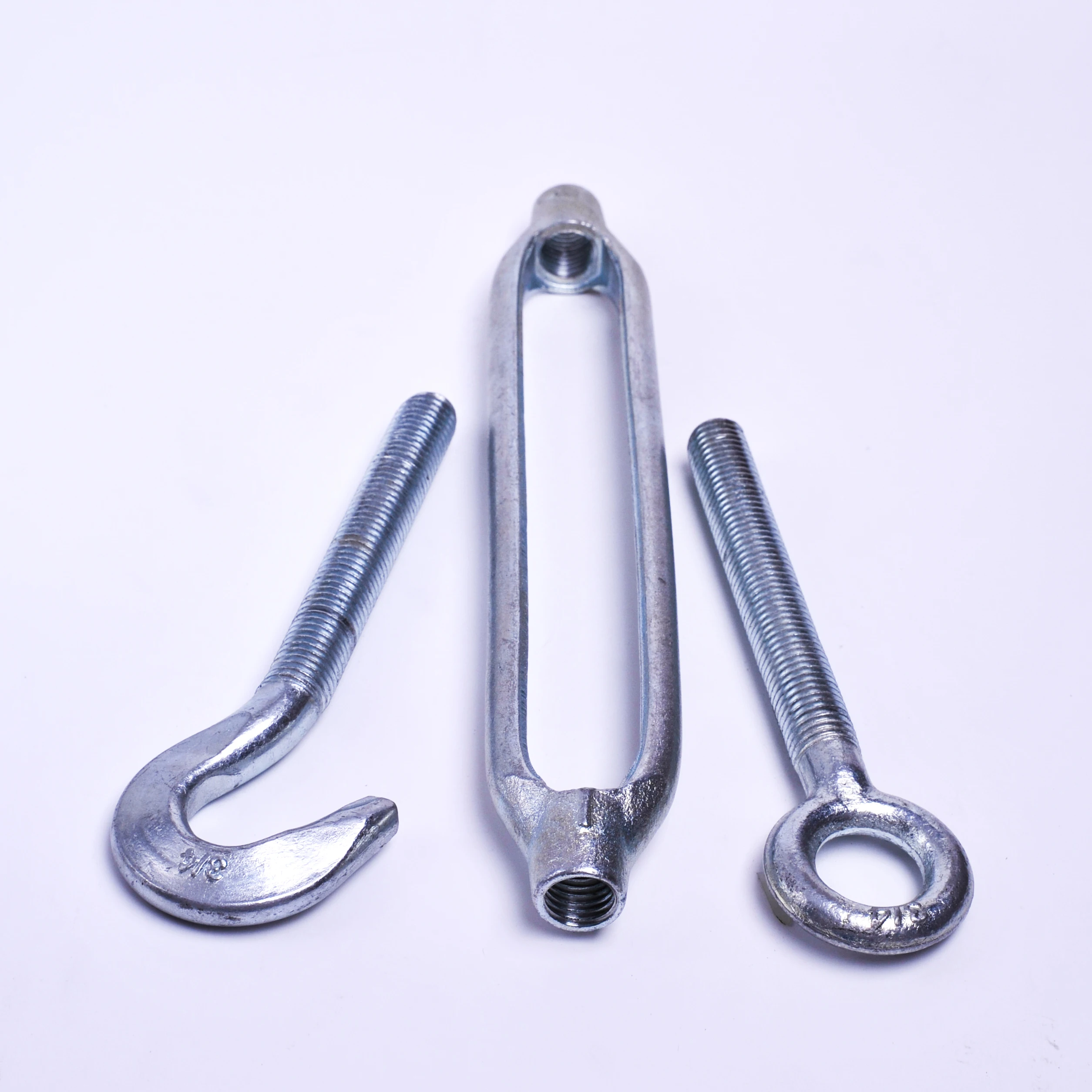 M8 M10 Galvanized Forged DIN1480 Turnbuckle
