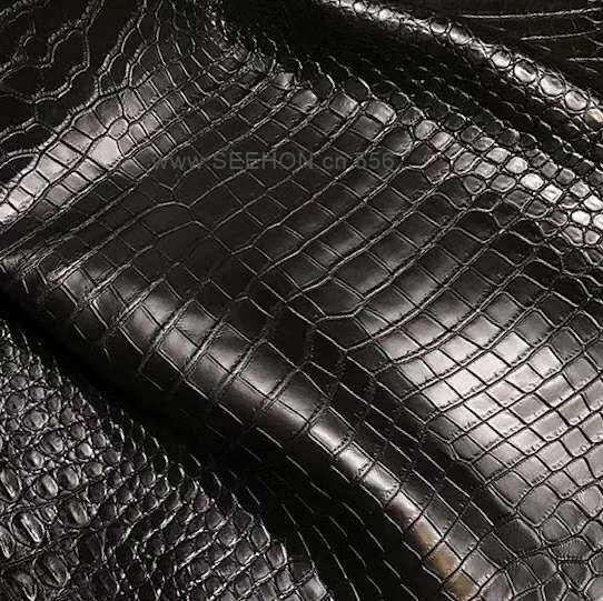 Chic style rugged durability crocodile hide sophisticated skin for handbags