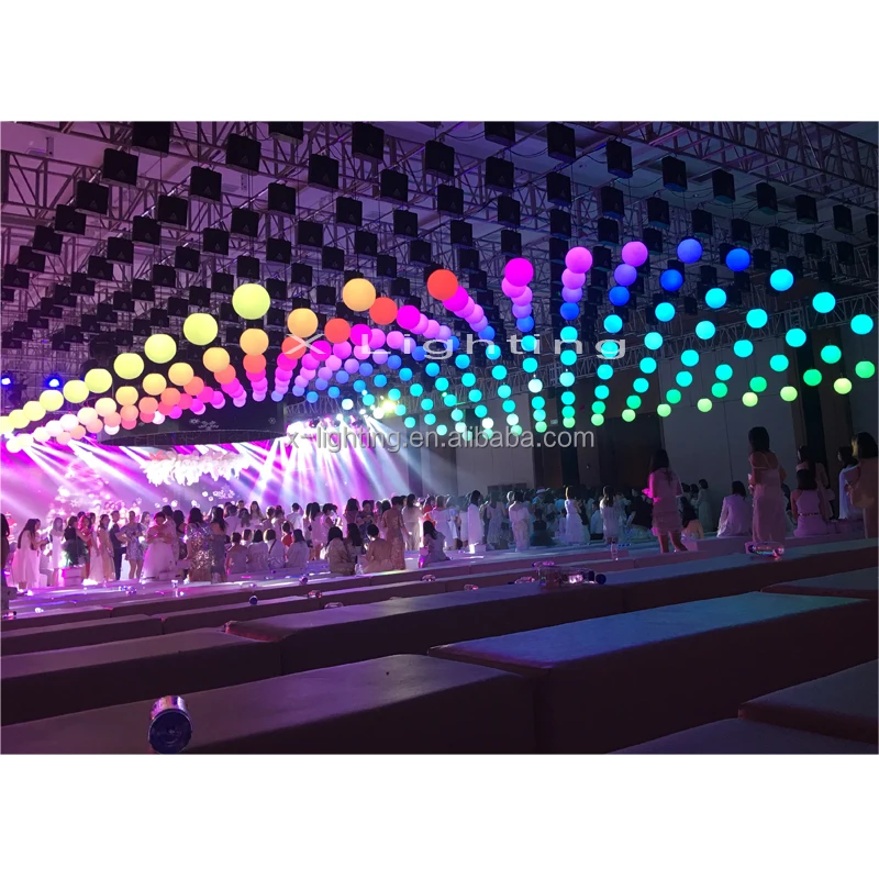 Event Club Disco light decoration kinetic lighting system led light ball