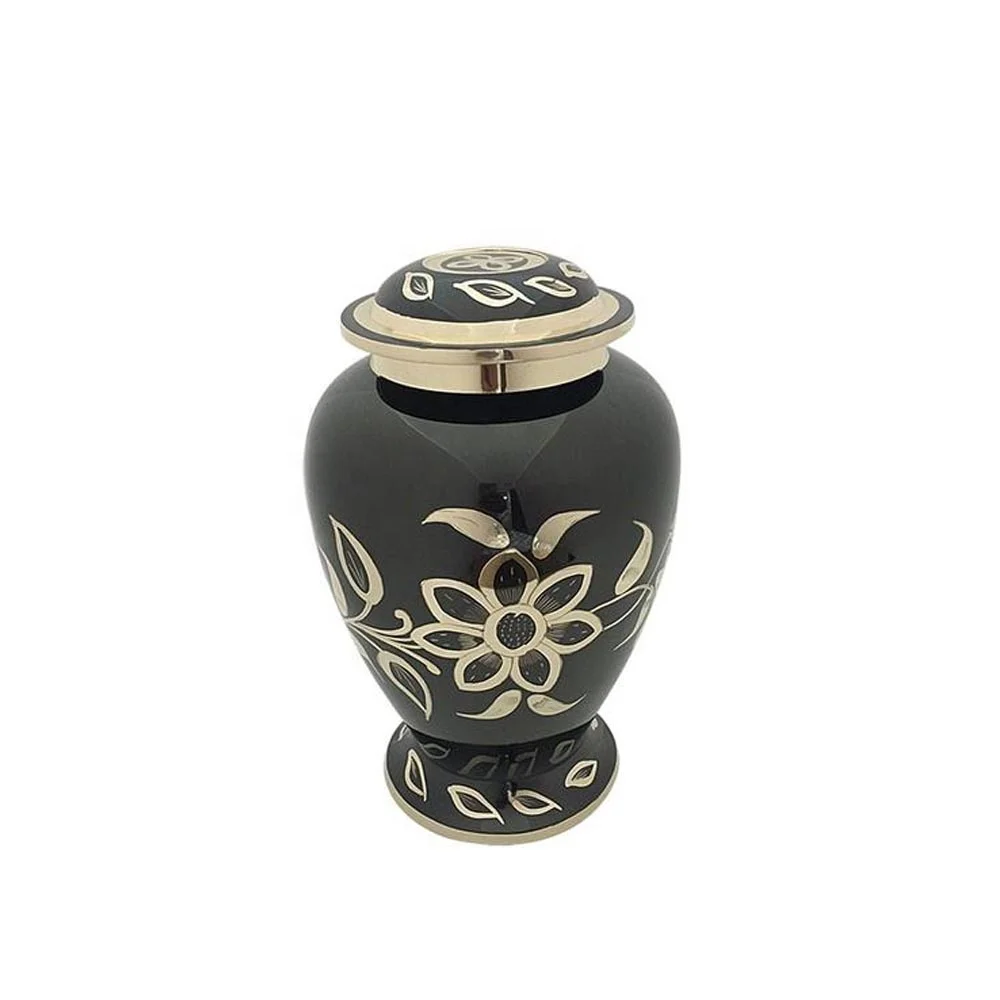 Solid Bronze Cremation Urns Unique Pet Midnight Blue Antique Plastic Water Urns Metal Spinning Stainless Steel Pet Cremation Urn