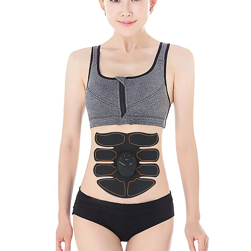 2020 Бестселлер OEM ODM профессиональный EMS Abs стимулятор мышечный тонер тренажер с 8 упаковками мышечный Стимулятор abs