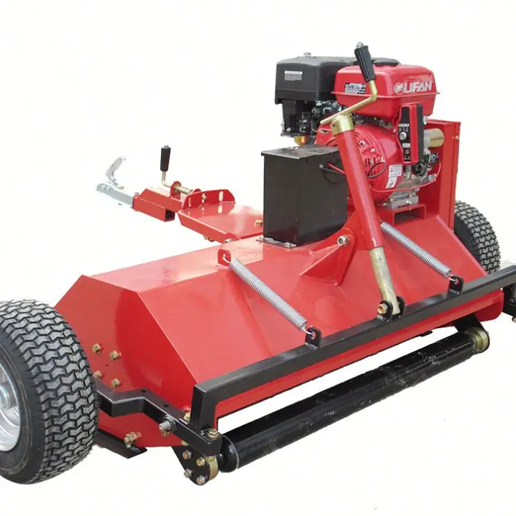 Front Trailed Flail Mower Atv Commercial Atv Sickle Bar Mower Atv Garden Mower For Sale