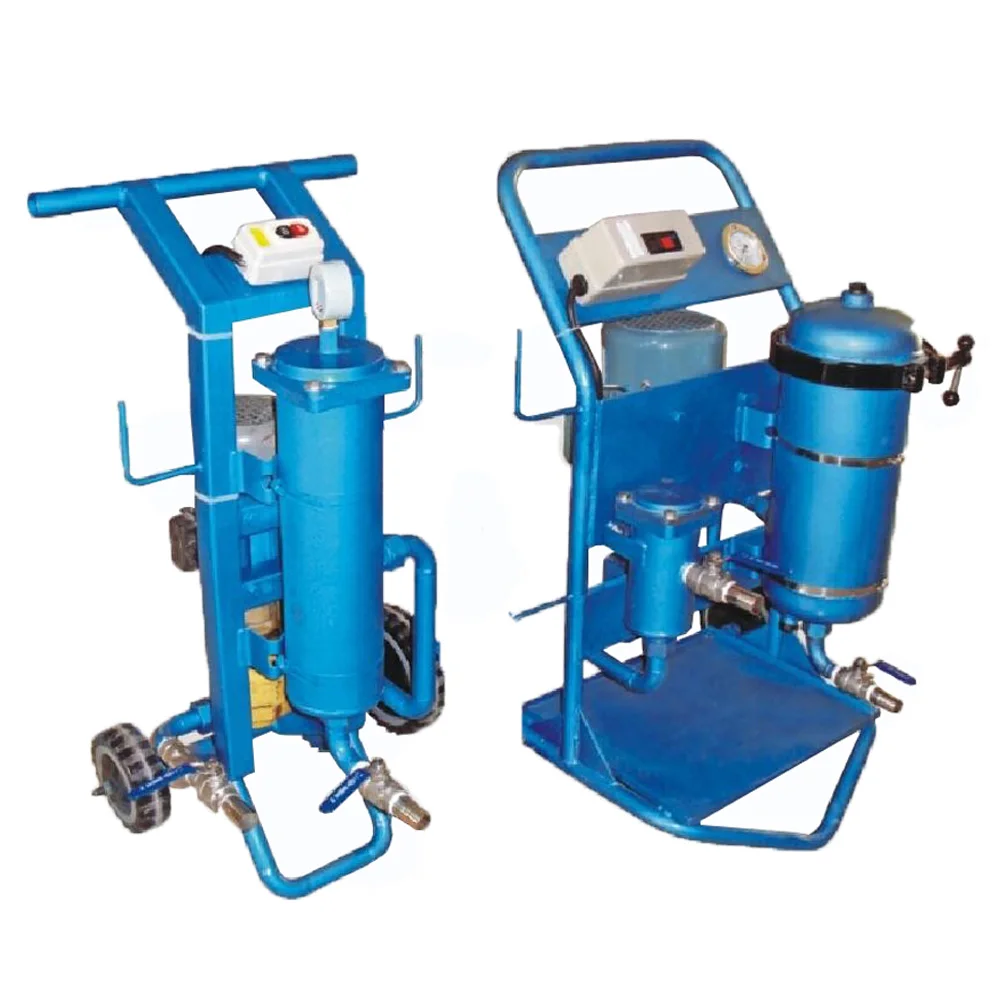 1800L/H Oil Purifier Portable Filter and Lubricating Removal Motor Pump 100 Micron 30L /min