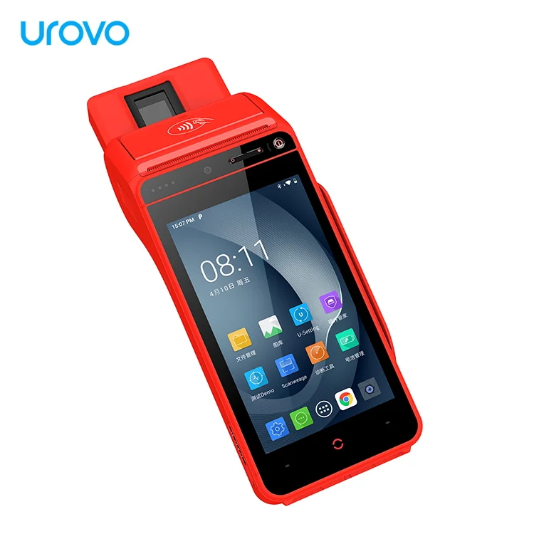 Portable 4G NFC Android POS Payment Terminal Mobile Smart Machine Urovo i9100 Best Seller Mini Scanning Terminal