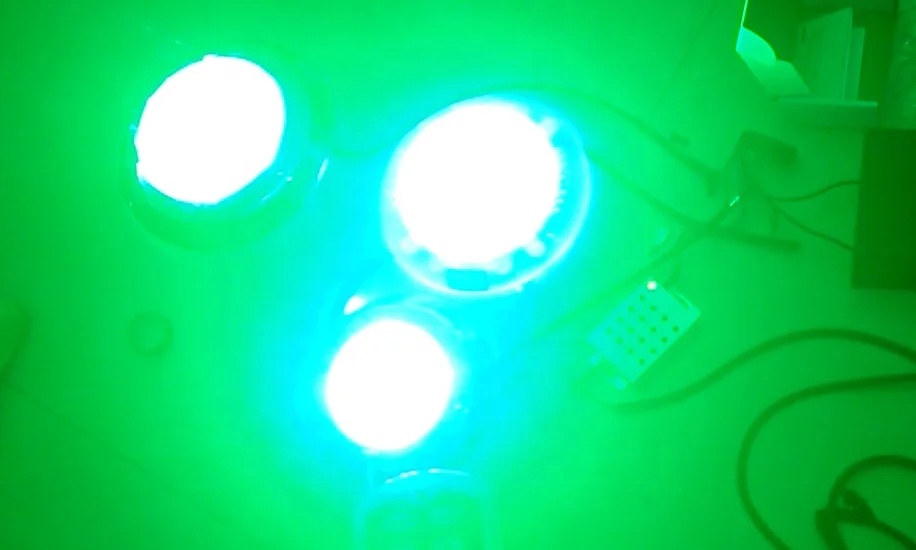  Подводный RGB светодиодный светильник для бассейна с пультом дистанционного