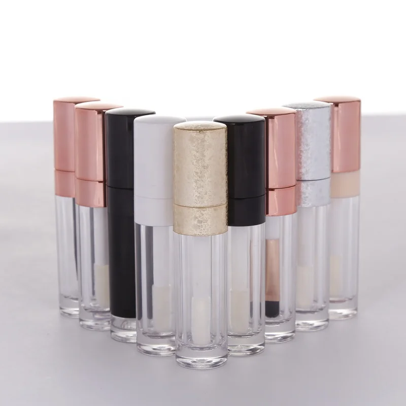 Unique Applicator Fancy Shape Empty Lip Gloss Container