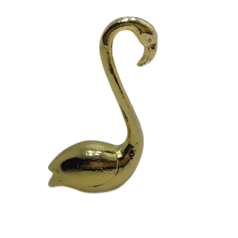 Wholesale China Supplier Business Gift Holiday Decoration & Gift Gold swan shape Iron Metal Iron Crafts