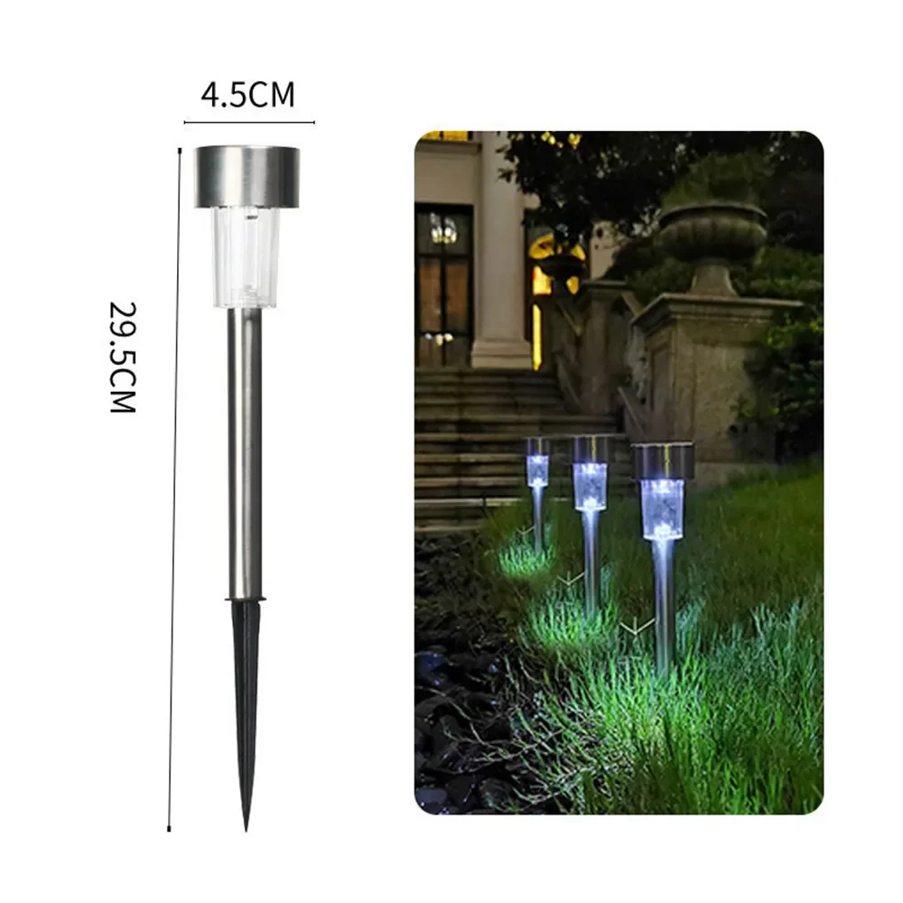 Solar Powered Energy-Efficient Outdoor Lighting for Artificial Grass Lawn