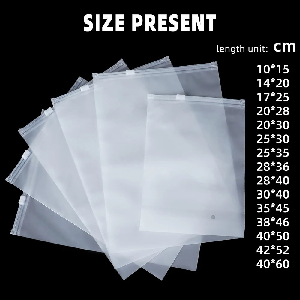 Custom Your Own Packaging Bags Frosted Shipping with Zip Lock Zipper Top and Screen Printing for Socks Underwear Shoes