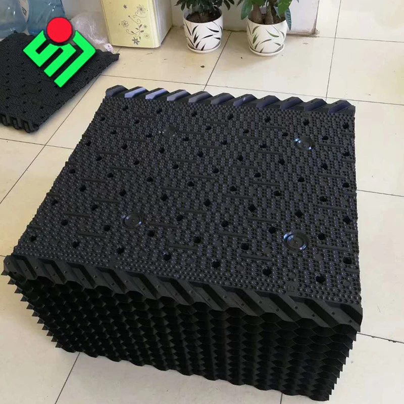 
Marley Black New PVC Square Cooling Tower Filter, PVC Cooling Tower Infill Packing,S wave Bio cooling 