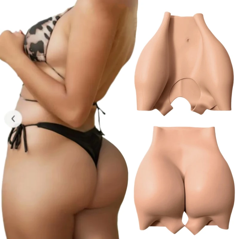 6 Colors Plus Size Womens Underwear  Padded Panties Big Hips Shapers Silicone Butt Silicone Womens Panties Intimates Accessories