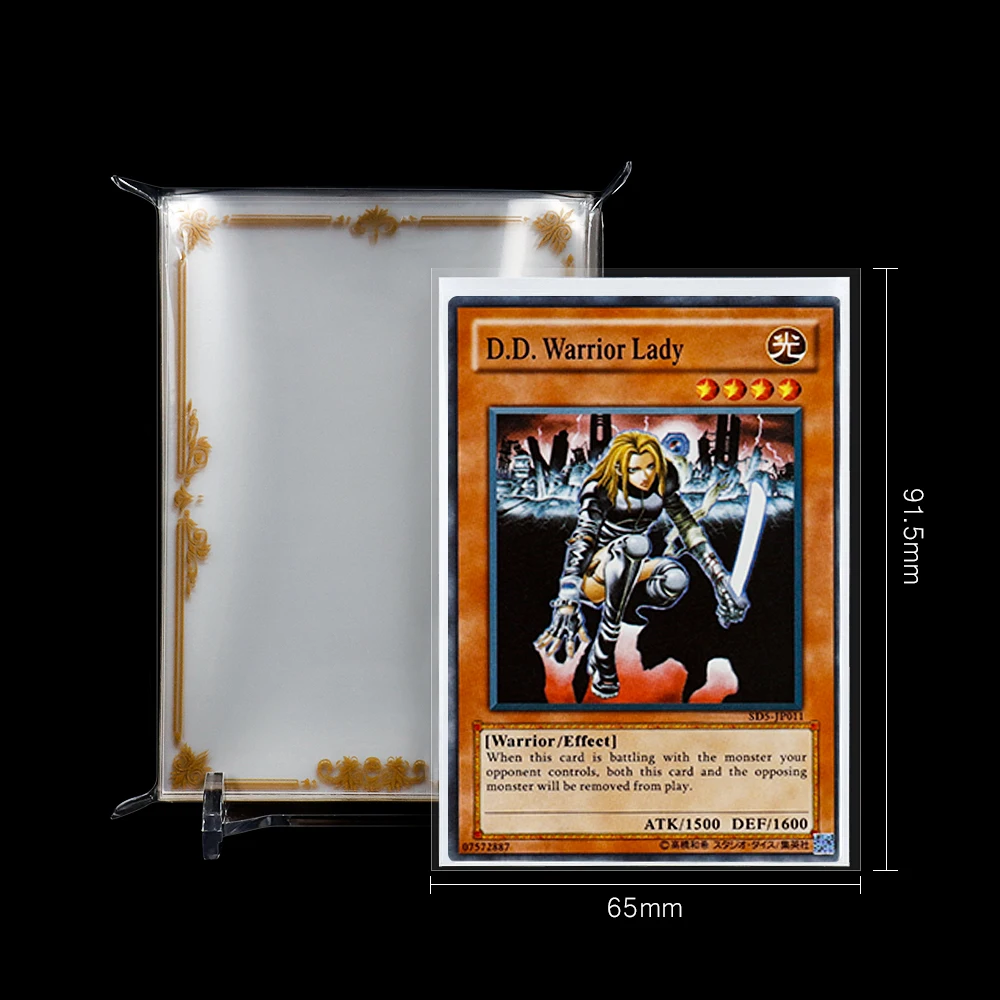 Pack of 60 Fits Over YGO Sleeves Custom Border Over sleeves, Character Card sleeves