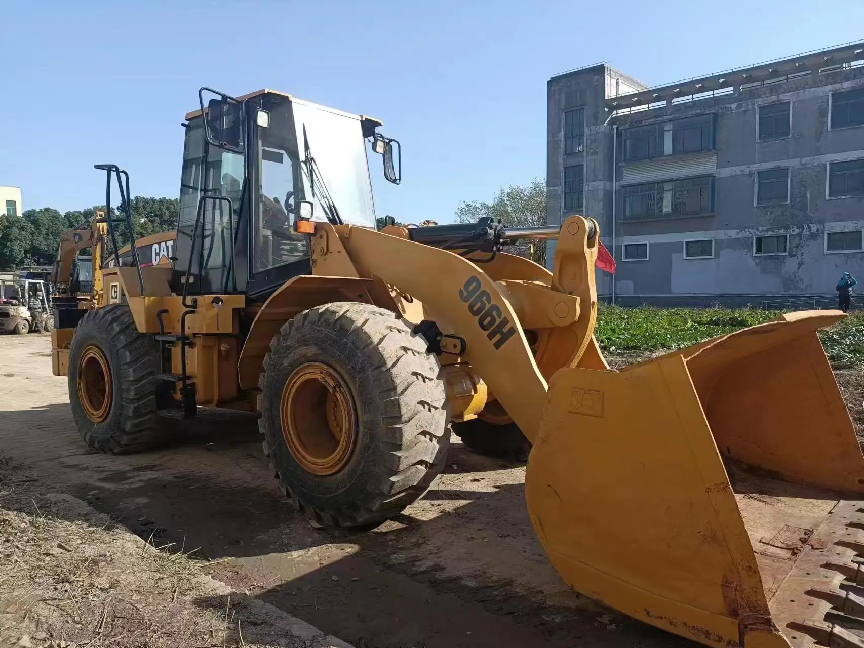 Фронтальный фронтальный погрузчик CAT 966H оригинальный caterpillar machinery 966