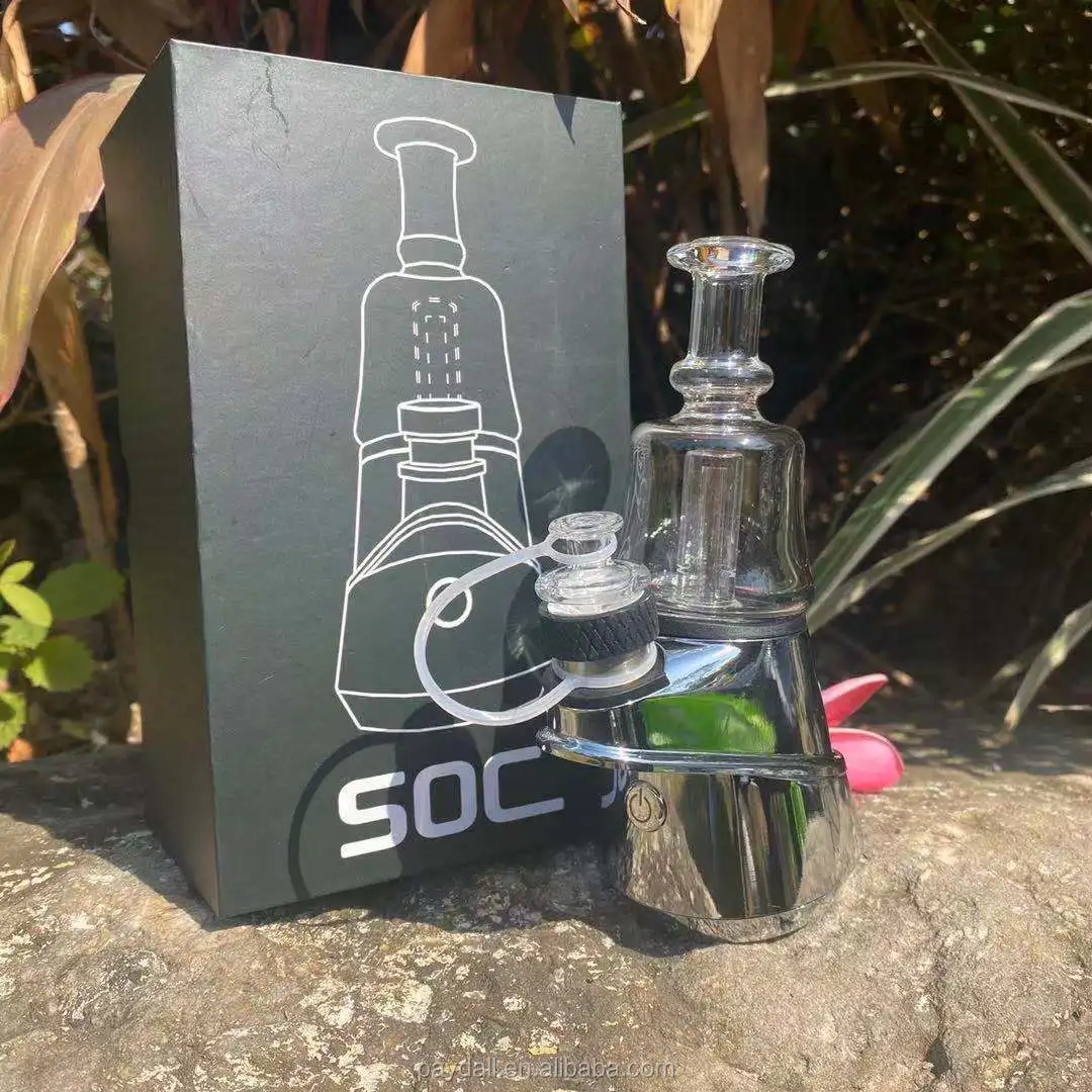 
 SOC Ceramic Nails vape 100%, чип класса А, аккумулятор 2600 мАч, ручка Dabs Rig для воска с сухими травами с 4 настройками температуры  